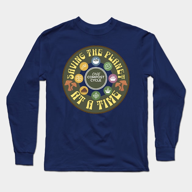 Earth Day Everyday Saving The Planet Long Sleeve T-Shirt by tamdevo1